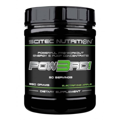 Pow3rd 2.0 350g Efeitos Scitec Nutrition